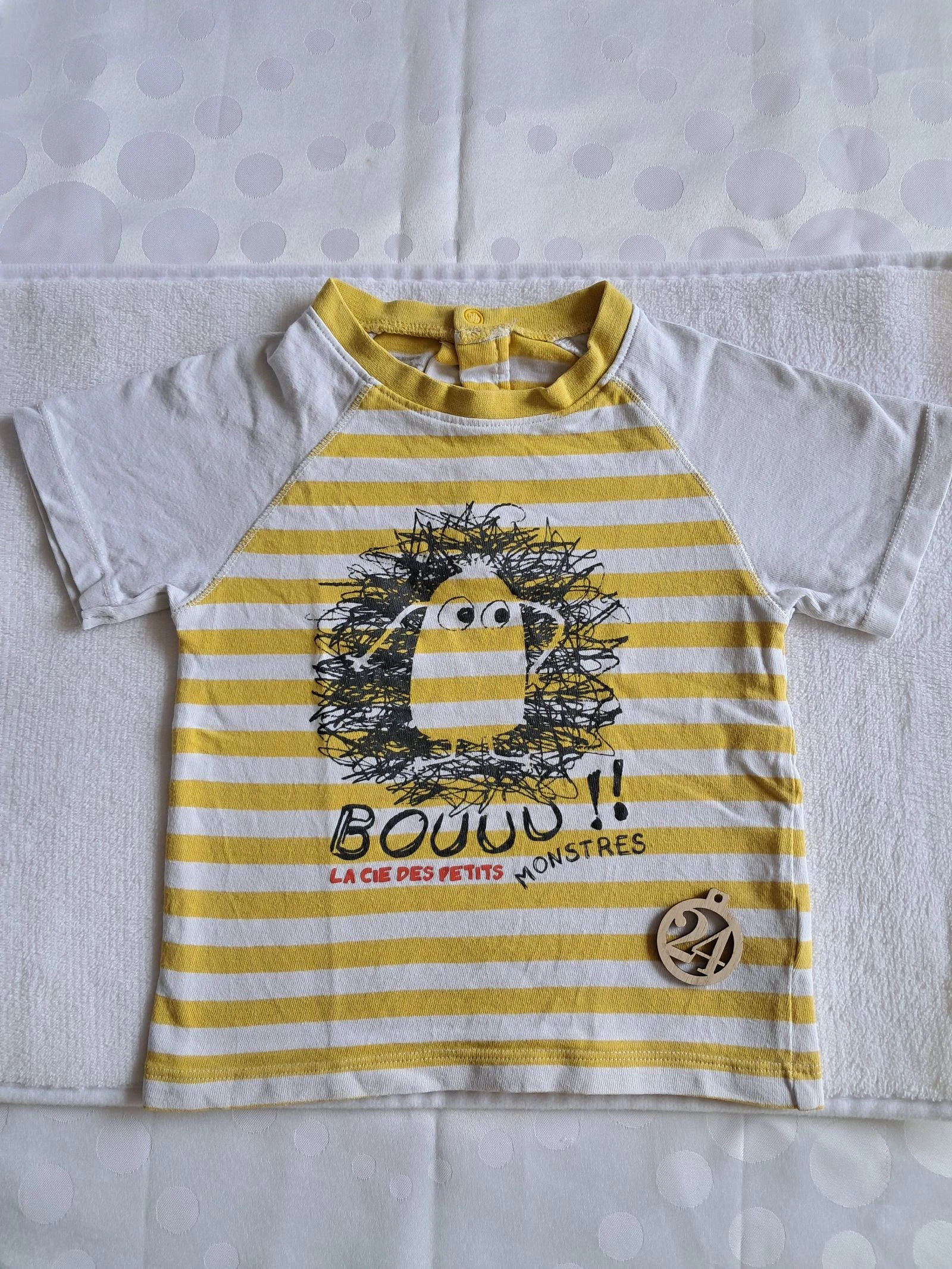 Tee-shirt manche courte taille 24mois